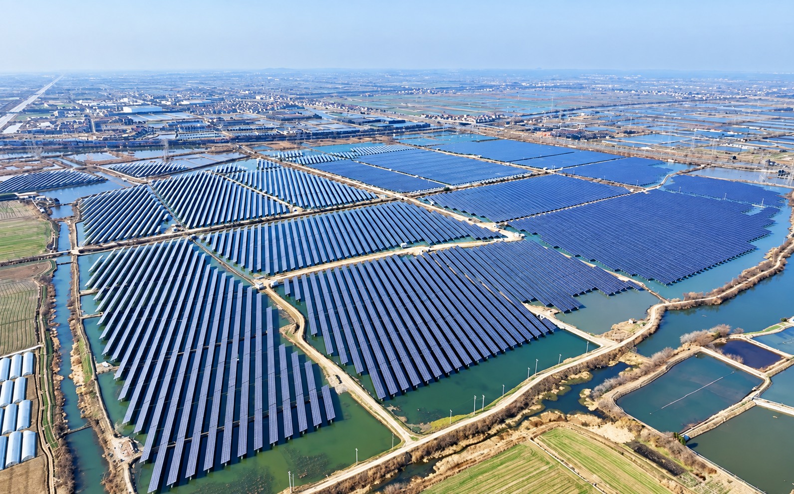 Yangzhuang Village Fishery-Solar Complementary Photovoltaic Power Generation Project, Liyang High-tech Zone