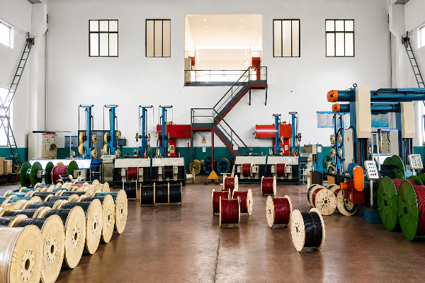 Photovoltaic cable production and packing facility
