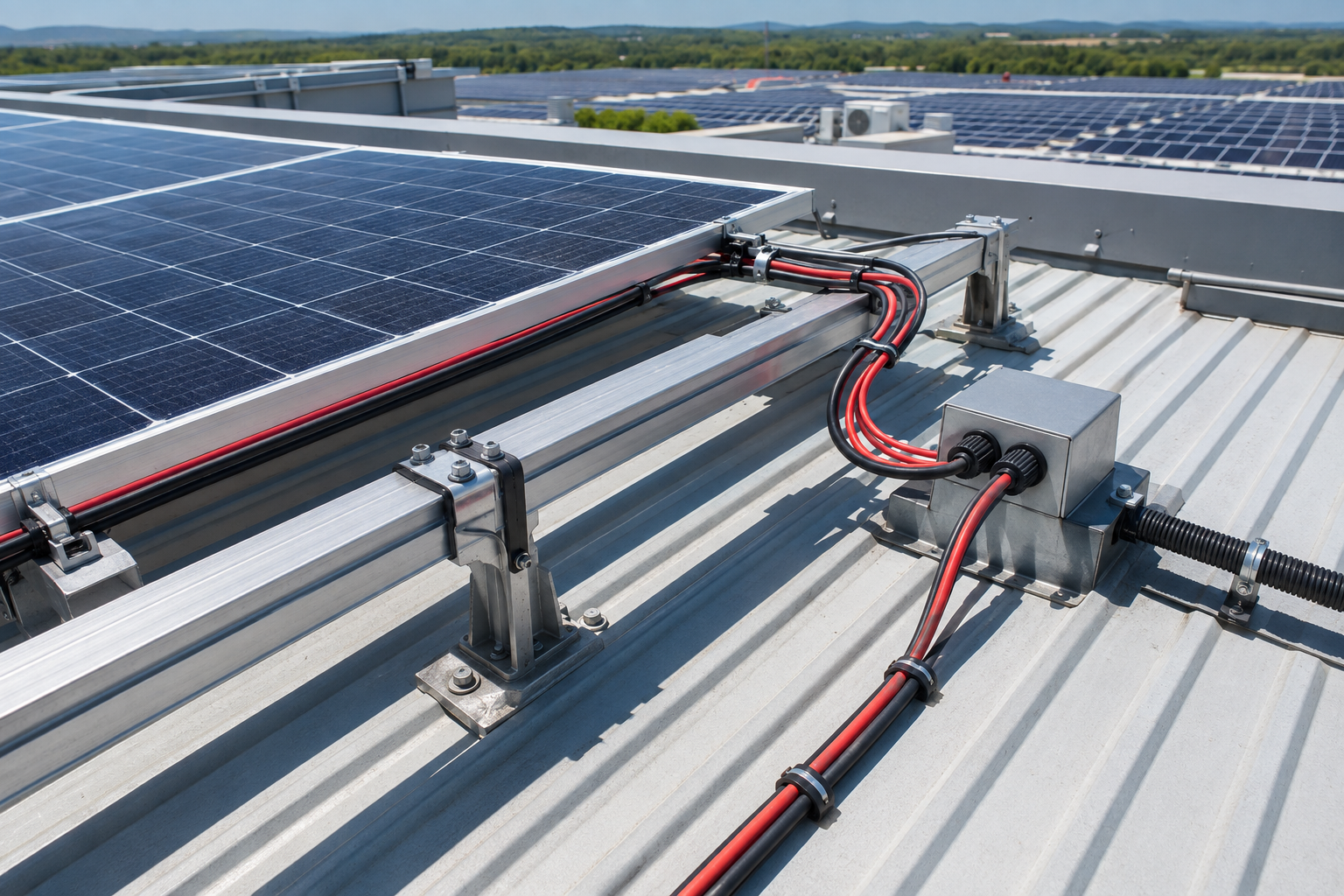 Utility and rooftop DC cable