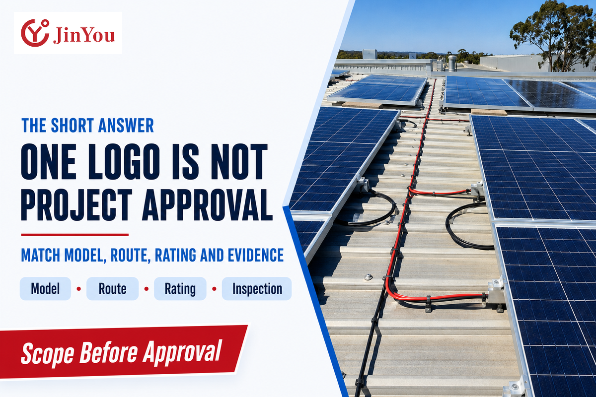 IEC 62930 product evidence does not by itself approve cable size, route, connectors or finished installation