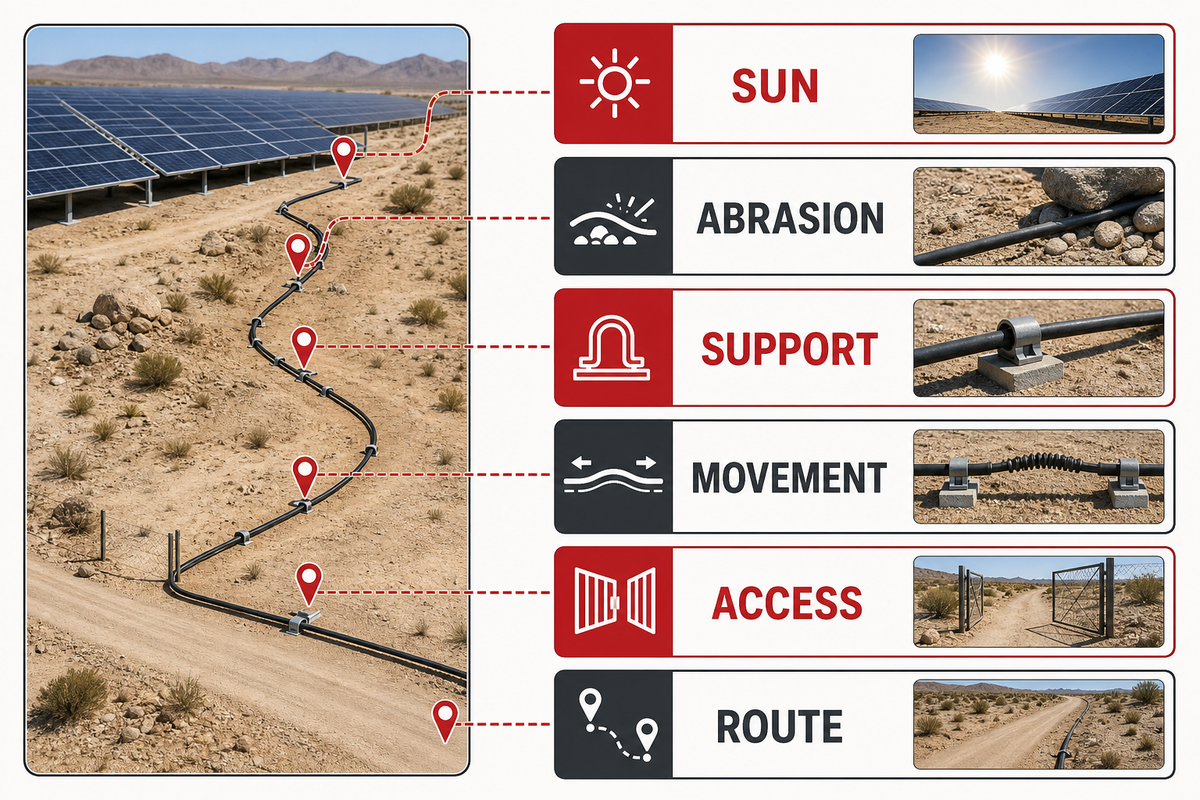Start With a Desert Exposure Record, Not a Cable Label