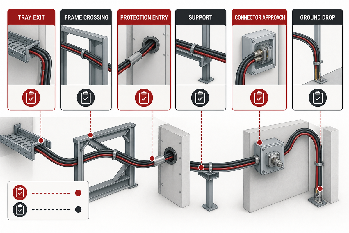 Inspect Abrasion and Movement Points Before Energization