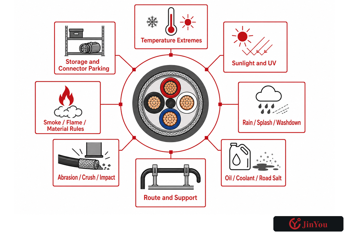 6. How Should Jacket and Environmental Requirements Be Specified? — Jinyou Cable