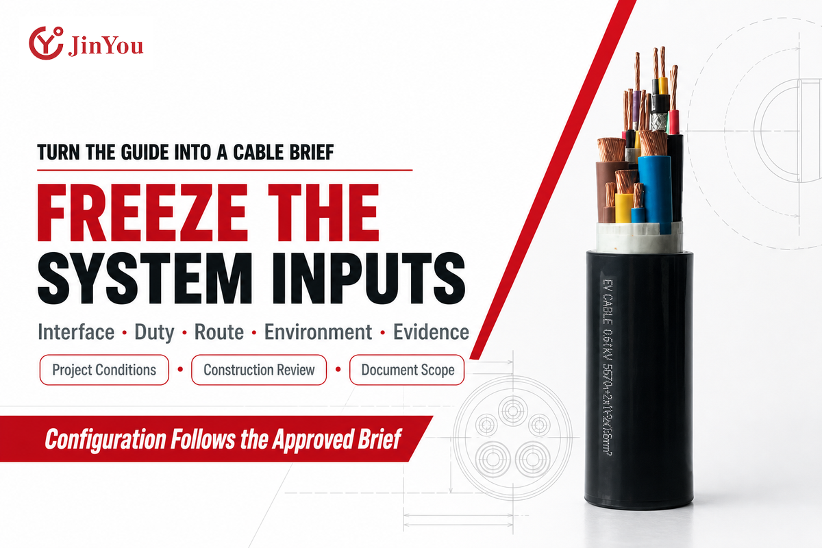 Turn the Guide Into a Reviewable Cable Brief — Jinyou Cable