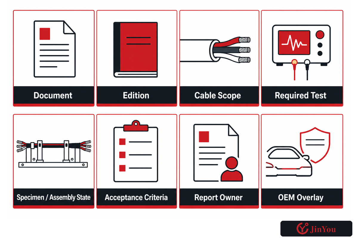 7. Which Standards Apply to an EV High-Voltage Cable? — JINYOU Cable