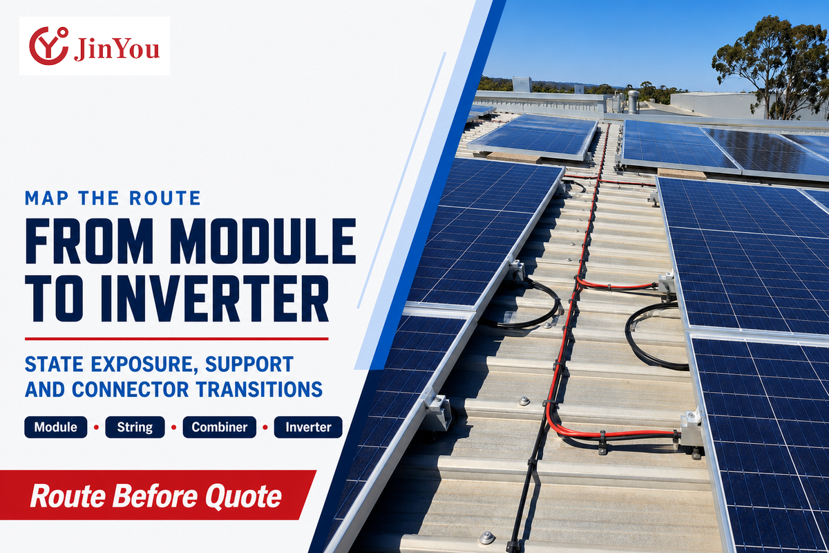 Where Does an H1Z2Z2-K DC Solar Cable Fit in Solar Systems? — JINYOU Cable
