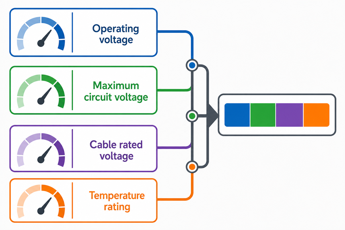 Match Voltage and Temperature Ratings to the Real Circuit — JINYOU Cable