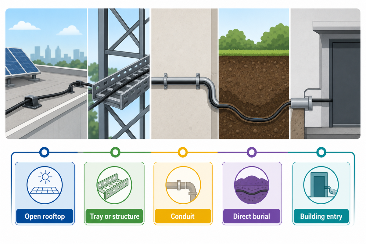 Can You Bury Solar PV Cable? Check the Whole Route — JINYOU Cable