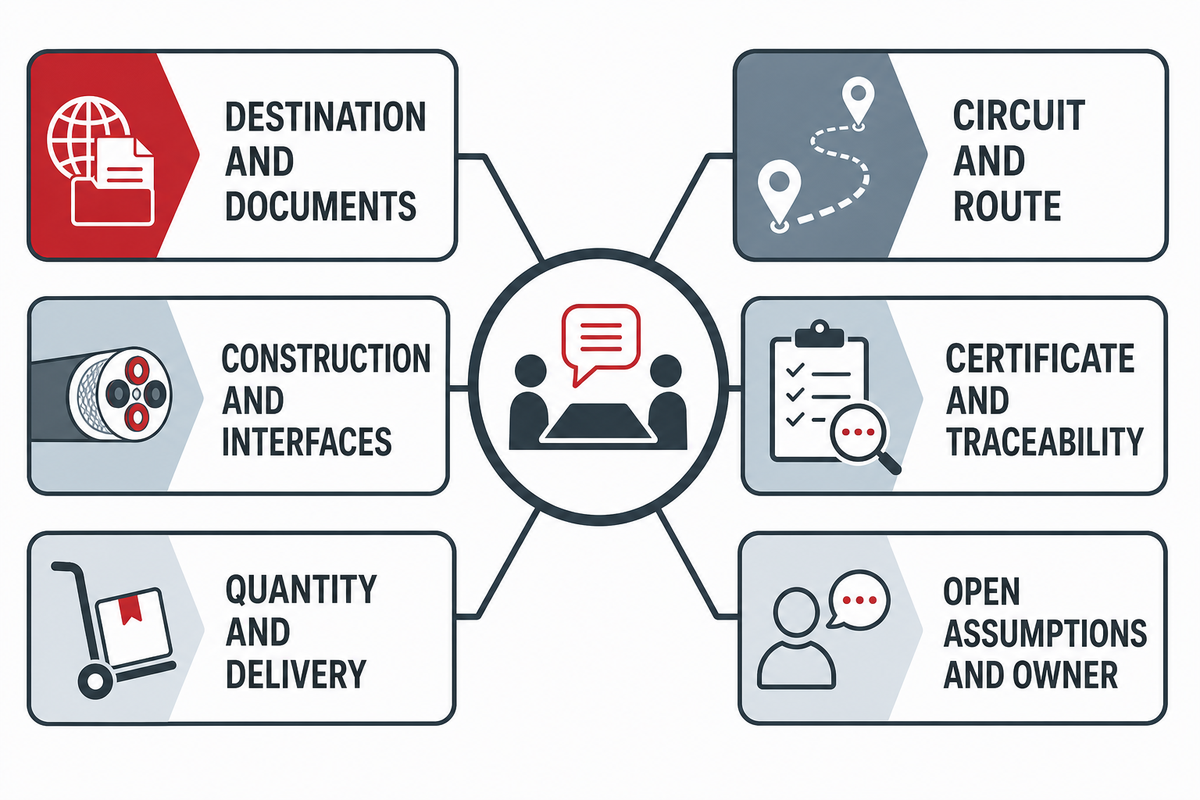 Prepare a Current-Evidence Specification Handoff — Jinyou Cable