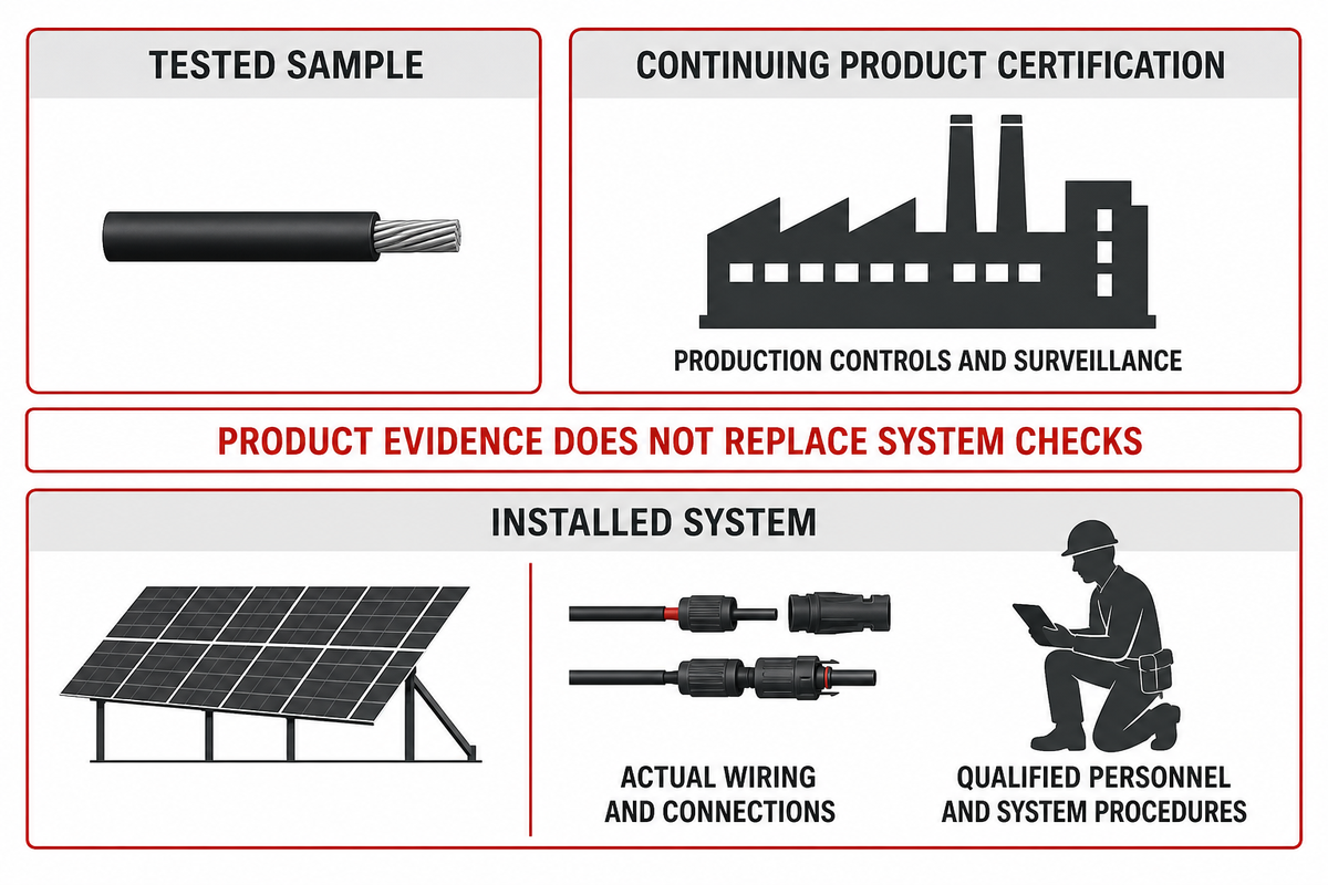 From a tested sample to a working PV installation — JINYOU Cable