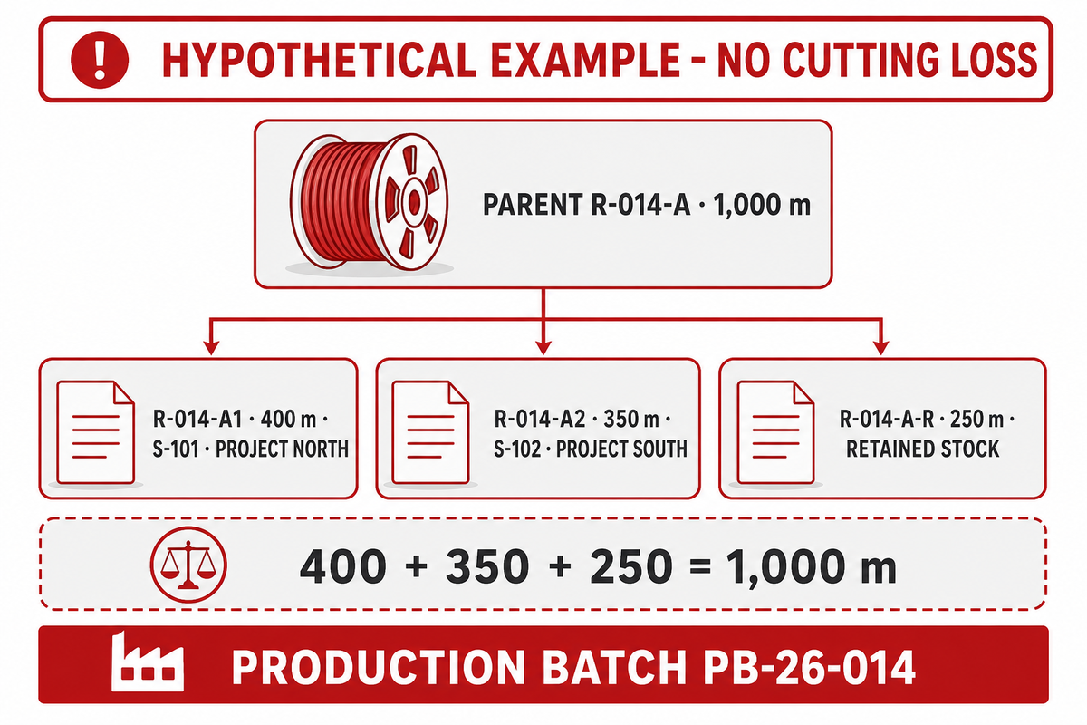 Follow a Split Reel in Both Directions — JINYOU Cable