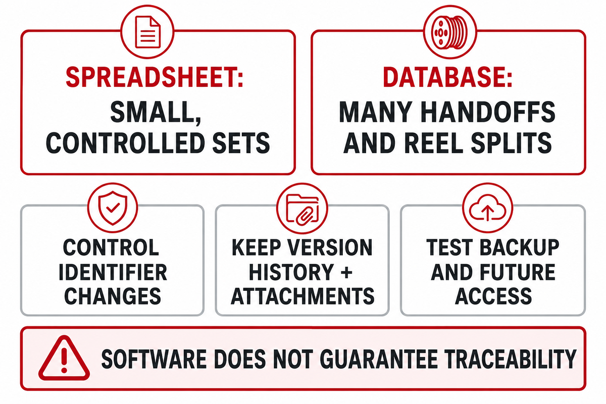 Choose a Spreadsheet or Digital Record System — JINYOU Cable
