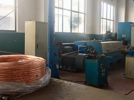 Solar cable factory line with copper conductor equipment