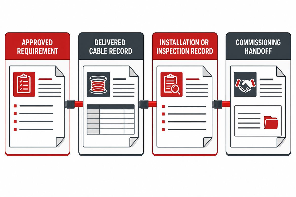 9. Use the 3-Record Cable Trail for Document Control, Then Hand Off to Commissioning — Jinyou Cable