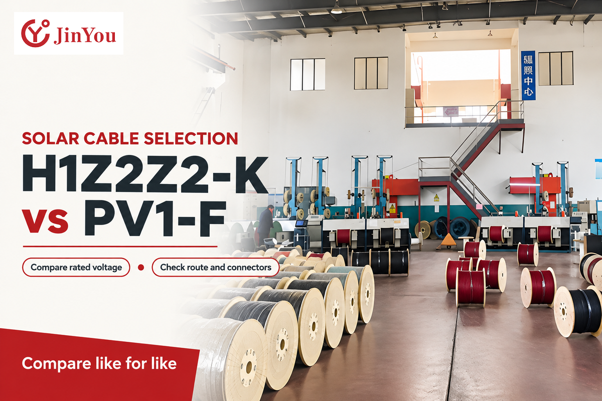 H1Z2Z2-K vs PV1-F: Which Solar Cable Should You Choose?